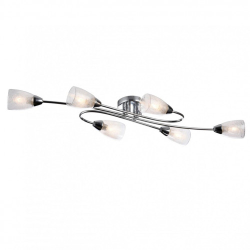 потолочная люстра freya flash fr5104-cl-06-w в Костроме