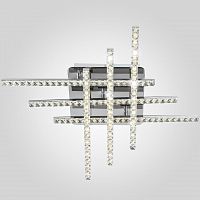 потолочный светодиодный светильник eurosvet soprano 90041/6 хром в Костроме