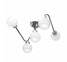 потолочная люстра idlamp agostina 361/5a-whitechrome в Костроме