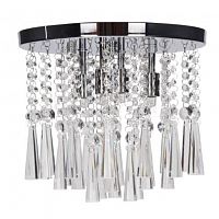 дизайнерская потолочная люстра spot light luxoria 9018428 хром в Костроме