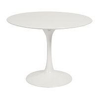 стол журнальный eero saarinen style tulip table белый в Костроме
