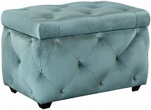 сундук leset classic-е64 велюр yd-25b бирюзовый/ножки пластик в Костроме