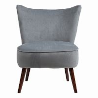 кресло vermont chair серо-синий велюр р в Костроме