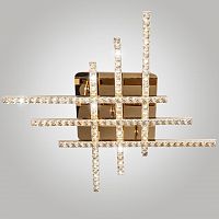 потолочный светодиодный светильник eurosvet soprano 90041/6 золото в Костроме