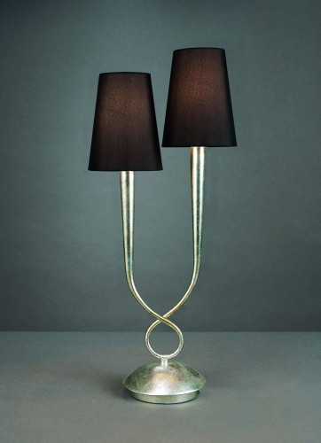 настольная лампа mantra paola painted silver 3536 в Костроме