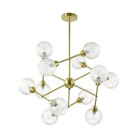 подвесная люстра lumion everly 3752/12c золото в Костроме