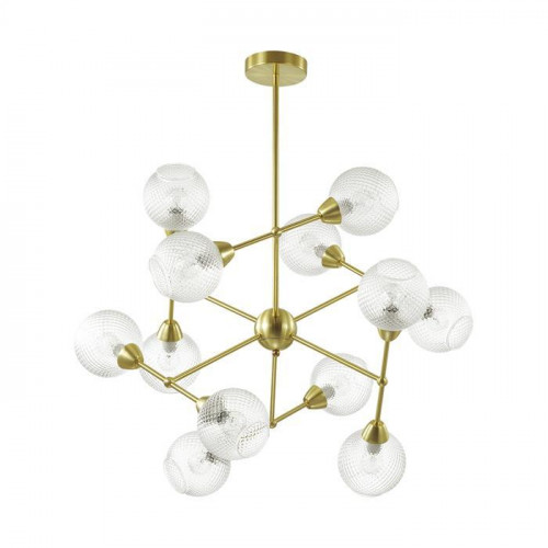 подвесная люстра lumion everly 3752/12c золото в Костроме