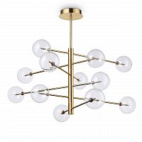 подвесная люстра ideal lux equinoxe sp12 ottone antico в Костроме
