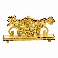 подставка для визиток pewter flower золотой в Костроме