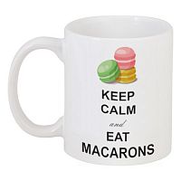кружка с рисунком macarons в Костроме