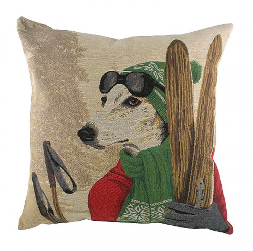 подушка с картинкой ski dogs greyhound в Костроме