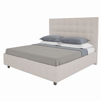 кровать двуспальная 180х200 серая royal black в Костроме