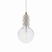 подвесной светильник beton air white brass в Костроме