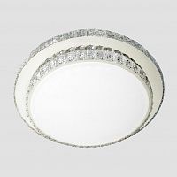 потолочный светодиодный светильник ambrella light orbital crystal f95 ch/cl 72w d600 в Костроме