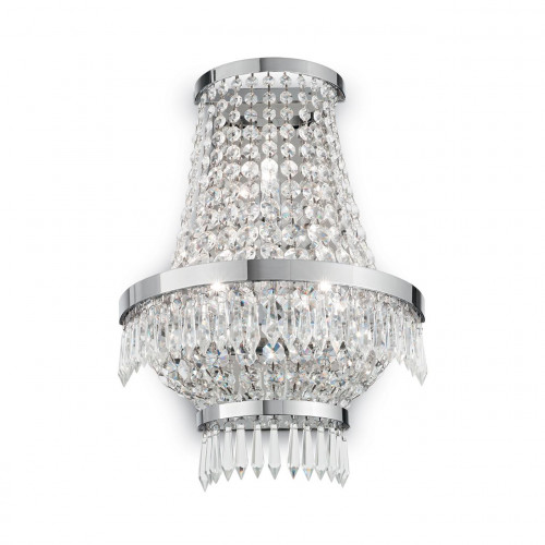 настенный светильник ideal lux caesar ap3 cromo в Костроме