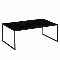 стол журнальный darmian into lite black черный дуб в Костроме