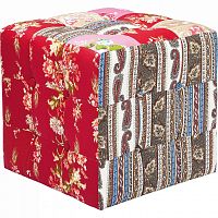 пуф patchwork красный в Костроме