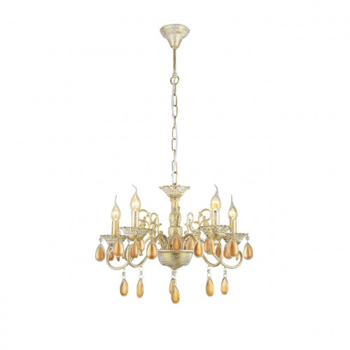 подвесная люстра arte lamp ciondolo a5676lm-5wg в Костроме