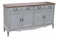 комод четырех дверный mobilier de maison белый, коричневый в Костроме