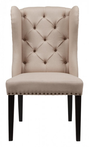 стул мягкий с ушами maison chair бежевый в Костроме