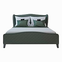 кровать двуспальная 160х200 серая azhur в Костроме