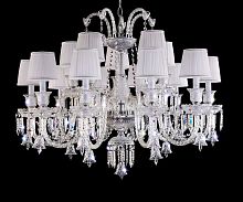 подвесная люстра crystal lux princess sp10+5 прозрачная в Костроме