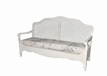 французкая лавочка mobilier de maison серо-белая в Костроме