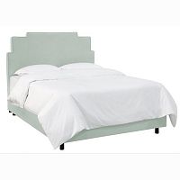кровать двуспальная 160x200 зеленая paxton bed mint в Костроме