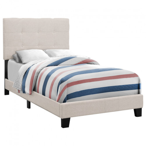 кровать beige linen 90х200 в Костроме