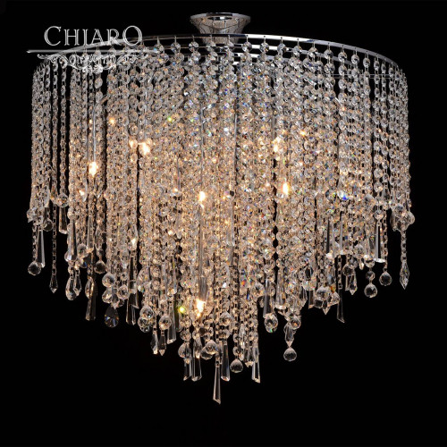 потолочная люстра chiaro бриз 464016210 хром в Костроме