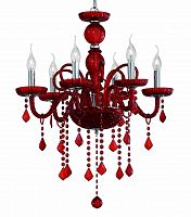 подвесная люстра ideal lux giudecca sp6 rosso в Костроме