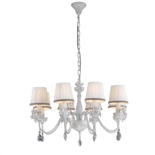 подвесная люстра arte lamp сherubino a5656lm-8wg в Костроме