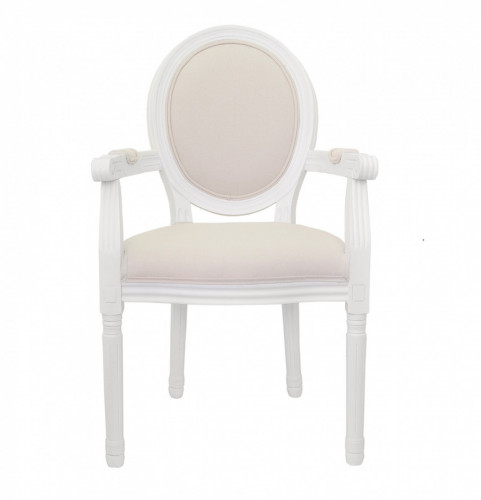 стул volker arm beige+white в Костроме