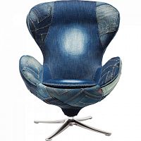 кресло вращающееся jeans синий в Костроме