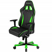 кресло геймерское dxracer king ks57 черно-зеленое в Костроме