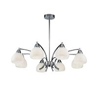 потолочная люстра freya cindy fr5022pl-07ch белая в Костроме
