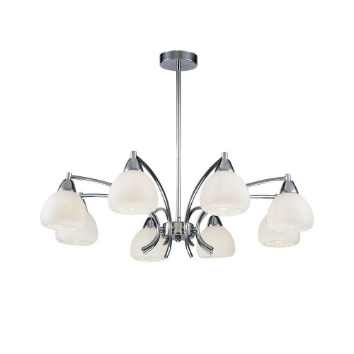 потолочная люстра freya cindy fr5022pl-07ch белая в Костроме
