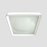 потолочный светодиодный светильник ambrella light orbital crystal sand fs1216 wh/wh 72w+29w d500*500 в Костроме
