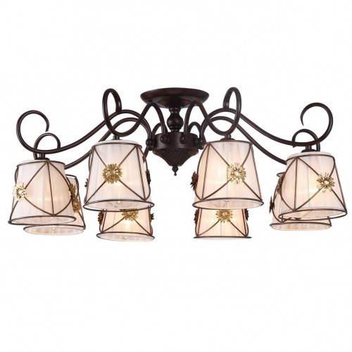 потолочная люстра arte lamp 72 a5495pl-8br в Костроме