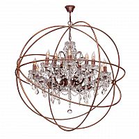 подвесная люстра loft it loft1897/15 коричневая в Костроме