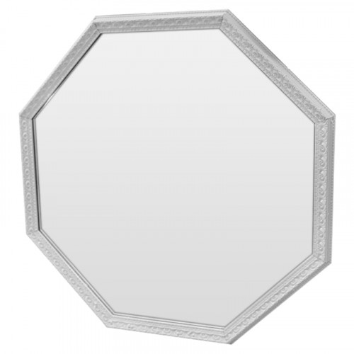 зеркало белое восьмиугольное white delight в Костроме