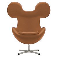 кресло egg mickey бежевое в Костроме