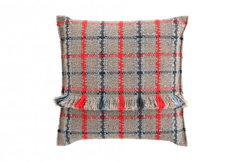 подушка большая gan tartan blue от gan в Костроме