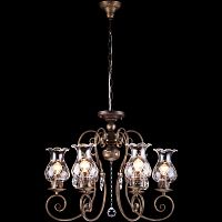 подвесная люстра arte lamp palermo a2053lm-6br в Костроме