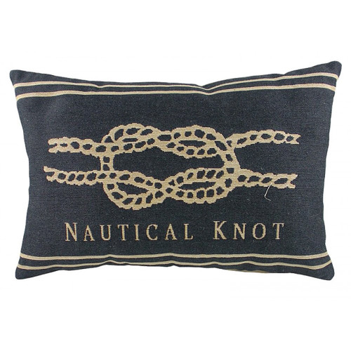 подушка с морским узлом nautical knot denim в Костроме