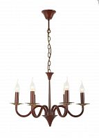 подвесная люстра arti lampadari pontone e 1.1.6 red в Костроме