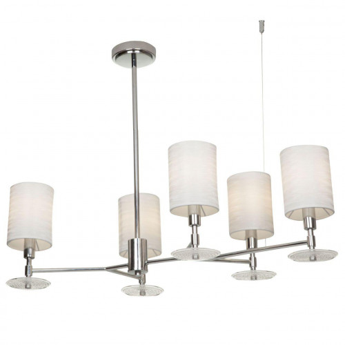 подвесная люстра maytoni martina mod034pl-05ch белая в Костроме