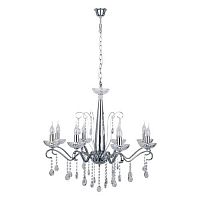 дизайнерская подвесная люстра spot light alessa 9014828 хром в Костроме