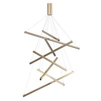 подвесной светодиодный светильник odeon light cometa 3860/96l в Костроме