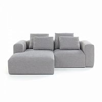 диван blok sofa 2 левый угол светло-серый от la forma (ex julia grup) в Костроме